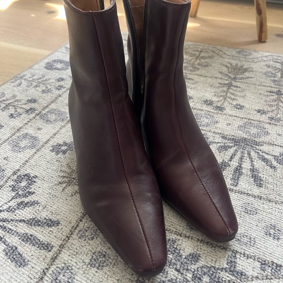 Steve Madden Dark Brown Ankle Booties - Picture 3 of 4